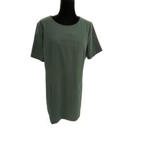 Eliza J shift dress With Pockets Green Size 16